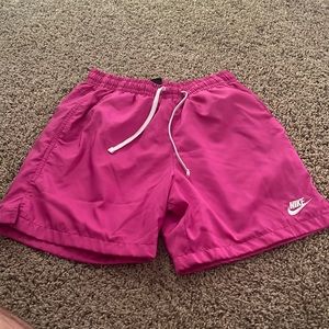 Mens pink 5in inseam Nike Essential Shorts (Great condition) size small